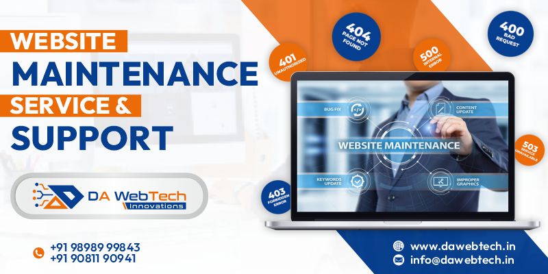 website service support maintenance blog